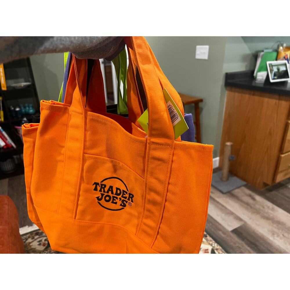Trader Joe's Mini Halloween Totes- 6 pieces, variety of colors